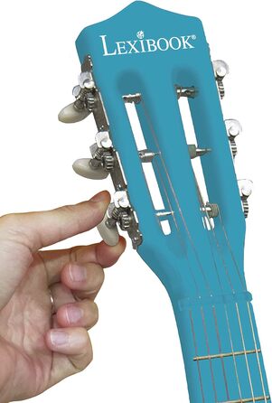 Гітара Lexibook Akustikgitarre K2200 Disney Frozen - дерев'яна, 36'', з навчальною інструкцією та чохлом