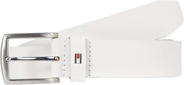 Чоловічий шкіряний ремінь Tommy Hilfiger New Denton 3.5 (85, білий)