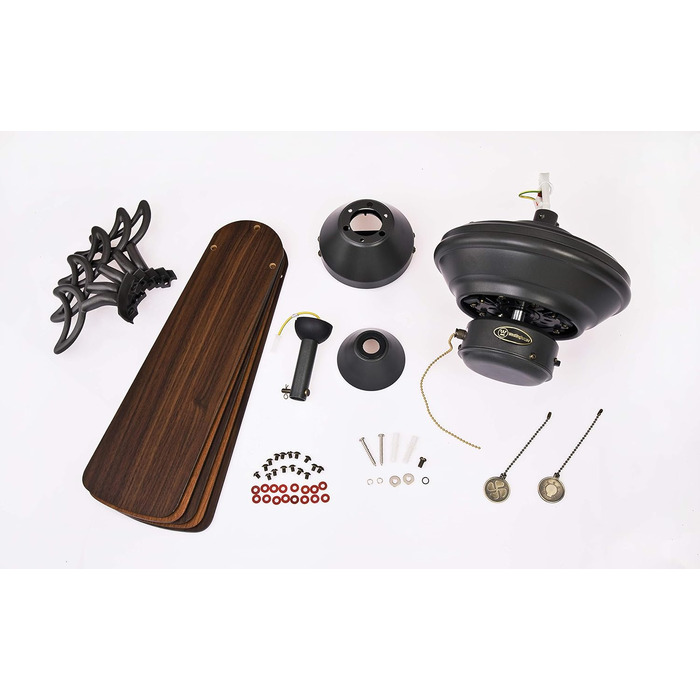 Стеляний вентилятор Westinghouse 7826440, залізний, блискучий