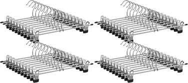 SONGMICS Кліпси для штанів та спідниць, металеві, 31 см, набір 20 шт. (31 x 10.5 см)