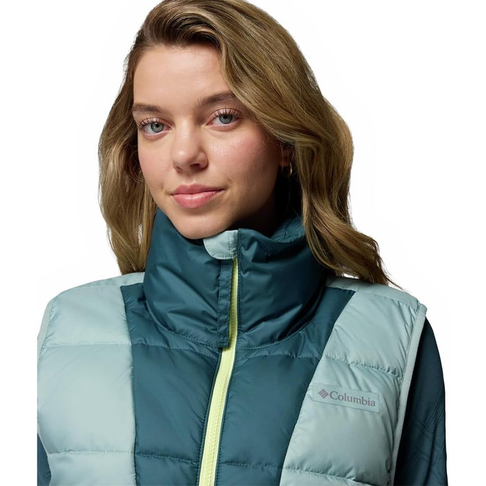 Жіноча жилетка Columbia Pike Lake 3, тепла та зручна (XL, Crushed Blue, Everblue)