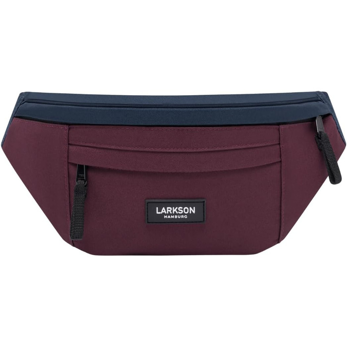 Поясна сумка LARKSON Bauchtasche для жінок та чоловіків, бежева - Ole, для спорту, відпочинку, міста, фестивалів, з ремінцем, водонепроникна (Блакитна Ягода)