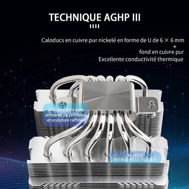Thermalright Peerless Assassin 120 SE: Повітряний кулер для CPU з 6 тепловими трубами, 2 x 120mm вентилятори, для AM4/AM5/Intel LGA1851/1700/1150/1151/1200