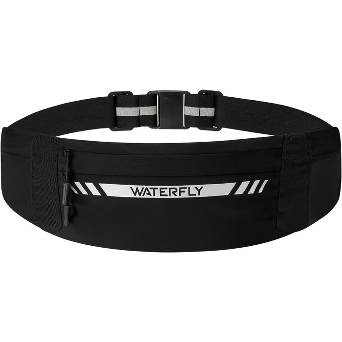 Поясна сумка для бігу Waterfly: поясна сумка для бігу, тренувань, фітнесу з 4 кишенями для телефону, чоловіча та жіноча
