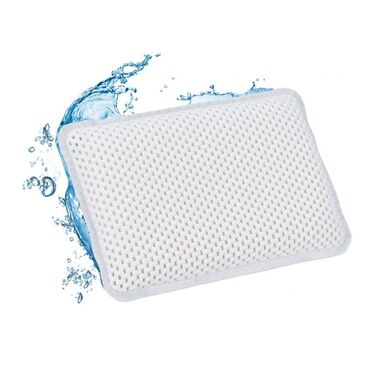 Relaxdays Bath Pillow with Suction Cups