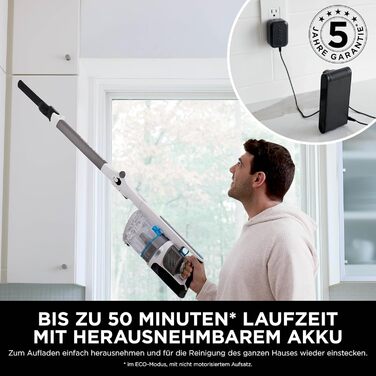 Пылесос Shark PowerPro IZ380EU: аккумуляторный, без мешка, для шерсти животных, аллергиков, ковров и твердых полов, с LED-подсветкой и шарнирным шлангом, Navy Blue (Java Metallic)