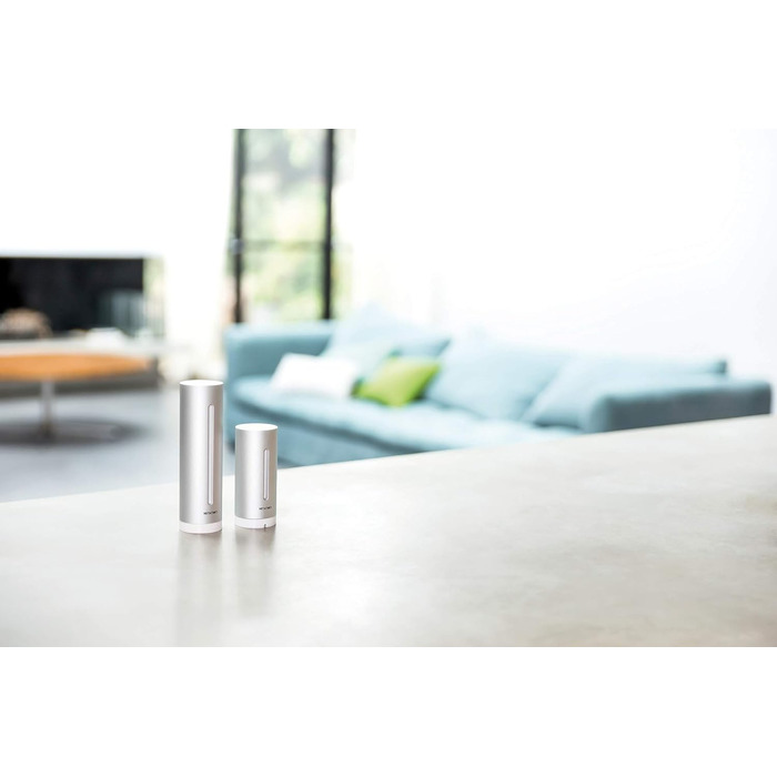 Netatmo Smart Weather Station - Wi-Fi, Radio, Indoor and Outdoor Sensor, Weather Forecast, Amazon Alexa & Apple HomeKit, Hygrometer, Air Quality, NWS01-EC, Black