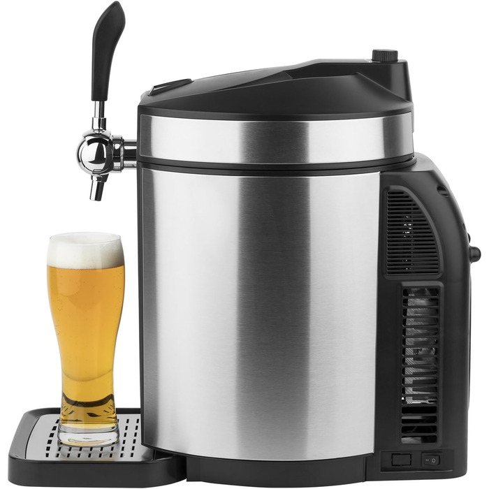 H.Koenig Bierzapfanlage BW1880: Система для розливу пива з інтегрованим охолодженням, сумісна з 5-літровими баками