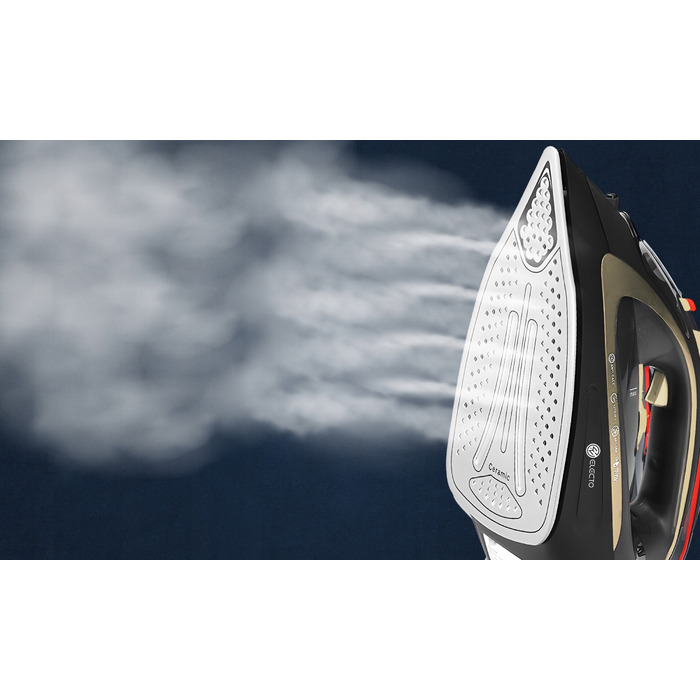 Бездротова праска Electo 2400 Вт, керамічна підошва, 450 мл, Anti-Drip