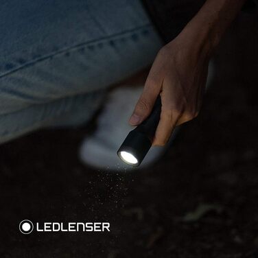 Ліхтар-ручка Ledlenser P4R Core, 200 лм, акумуляторний, фокусування, 3 режими, USB, 95 м, чорний