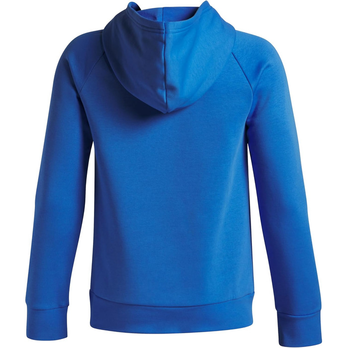 Спортивна худі для хлопчика Under Armour Rival Fleece, чорний (160-170, Blue Atlantis / White)