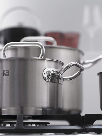 Набір посуду Zwilling Twin Classic з нержавіючої сталі 18/10, сатинована поверхня, 5 предметів
