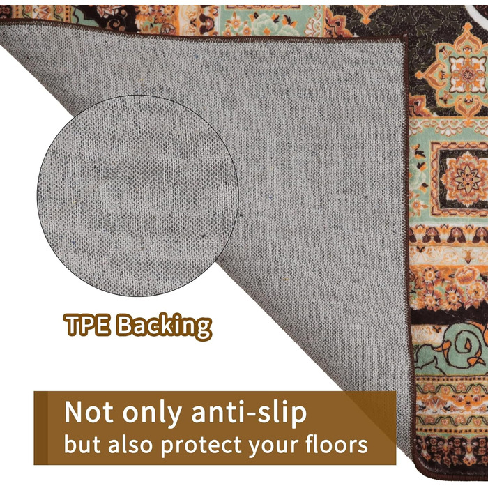 Килим Sour Lemon для вітальні, великий 160x230 см, машинне прання, для спальні, бохо-стиль, вінтаж, нековзний, пухнастий, блакитний, геометрія