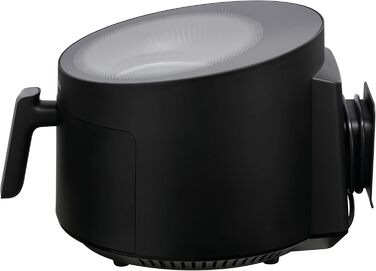 Russell Hobbs Hot Air Fryer 5L [10 Programs | with Viewing Window] AirFryer (Oil-Free Frying, Frying, Grilling, Roasting, Baking, max 200°C, Dishwasher Safe, Black) SatisFry Panoramic 27420-56