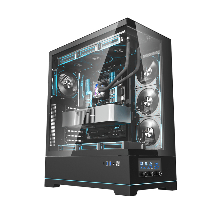 Ігровий корпус DarkFlash DY451L PRO ATX Midi Tower, загартоване скло, ARGB
