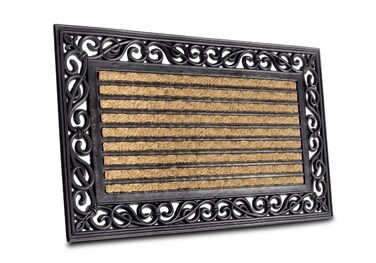 Килимок Hanse Home кокосовий для дому та вулиці 45x75 см, антиковзкий, вологостійкий, для входу, тераси