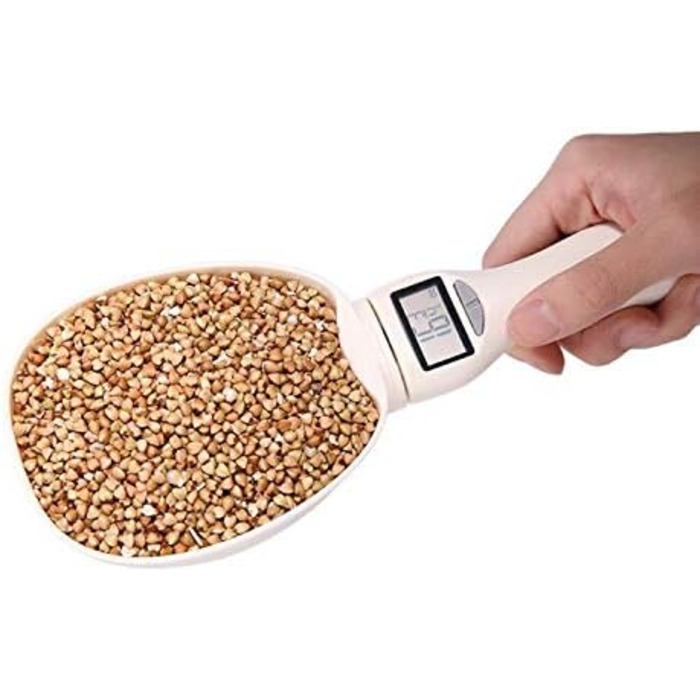 Kitchen Scale Measuring Spoons Electronic Weighing Spoon Digital Pet Food Scale Measuring Cup 800g for Baking Cooking Dog Cat Food Weighing New 2021
