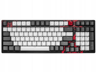 Механічна клавіатура A4Tech, чорна, USB, з RGB-підсвіткою та цифровим блоком
