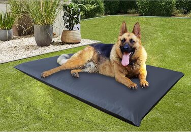 Водонепроникний килимок для собак Outdoor 110 x 68 см, ковдра для собак, миється, килимок для собак для подорожей, кемпінгу, графітовий колір