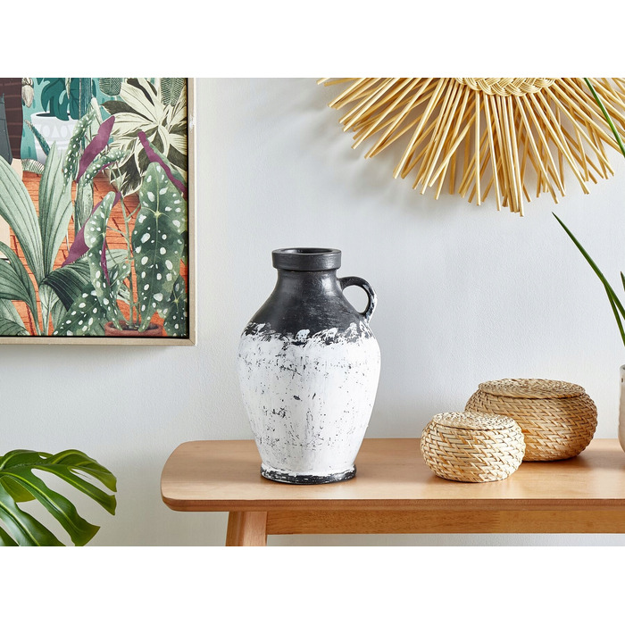 Декоративна керамічна ваза MASSALIA, 33 см, біла