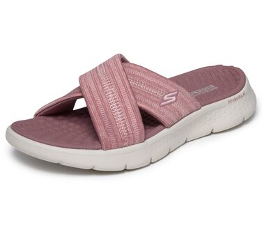 Сандалі жіночі Skechers Go Walk Flex Impressed Mauve 40 EU текстиль