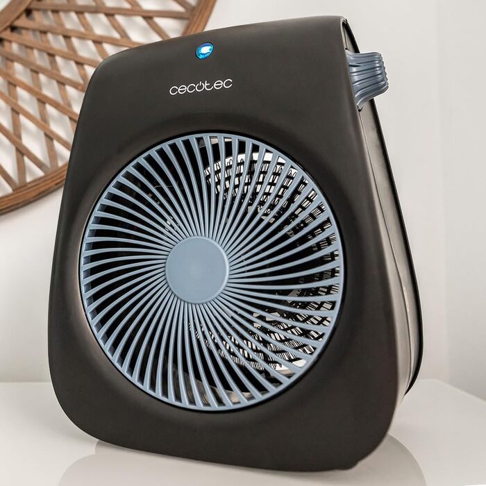 Електричний обігрівач Cecotec ReadyWarm 2000 Max Force - 20 м², 2000 Вт, вертикальний, чорний