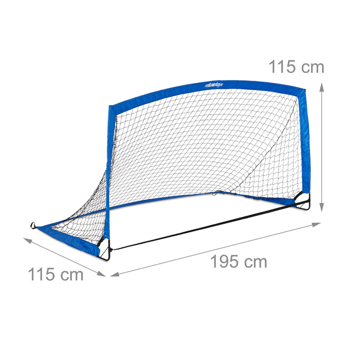 Relaxdays Portable Soccer Goal with Bag