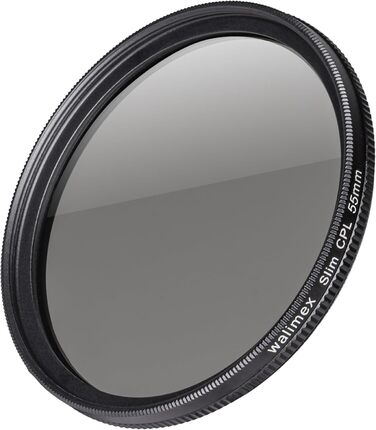 Поляризаційний фільтр Walimex pro Zirkular Slim 55mm (з чохлом) для об'єктивів 55mm
