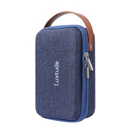 Органайзер для кабелів Luxtude: кейс для зберігання кабелів, зарядних пристроїв та Powerbank (Blue)
