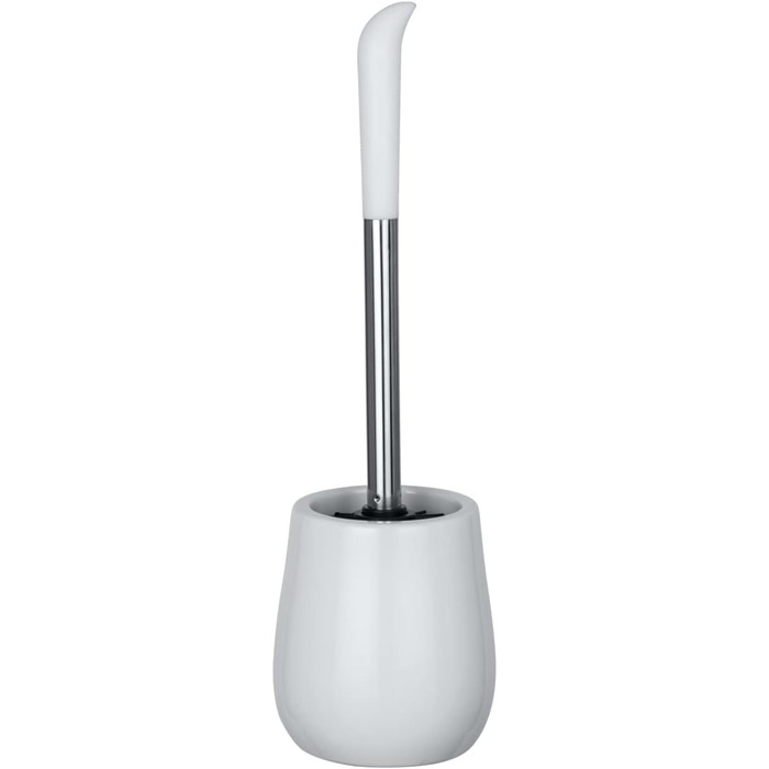 Набір для туалету WENKO Sydney Matt з м'якою обробкою Soft-Touch: тримач для щітки, кераміка, 12.5 x 12.5 x 39.5 см