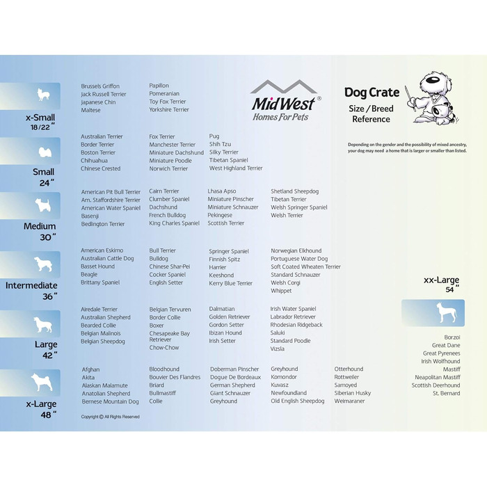 Кія для собак Midwest Homes Life Stages 1636DDU, чорна, середнього розміру, з подвійними дверима, металева, 91 см, з перегородкою, захист підлоги, вилка, для собак середніх порід