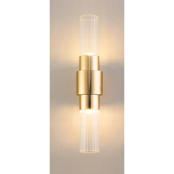 Настінний світильник (бра) Iluminar, золотий, G9, 12 Вт