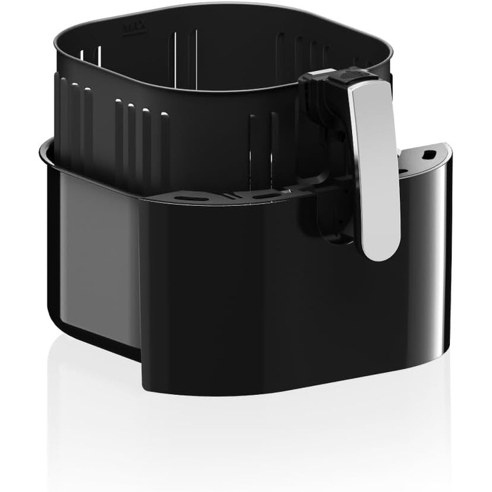 Фритюрниця VERTENZ Taste 70, 7,7 л, аерофритюрниця XXL, 1800 Вт, LED-екран, 8 програм, антипригарний кошик, без олії, чорна