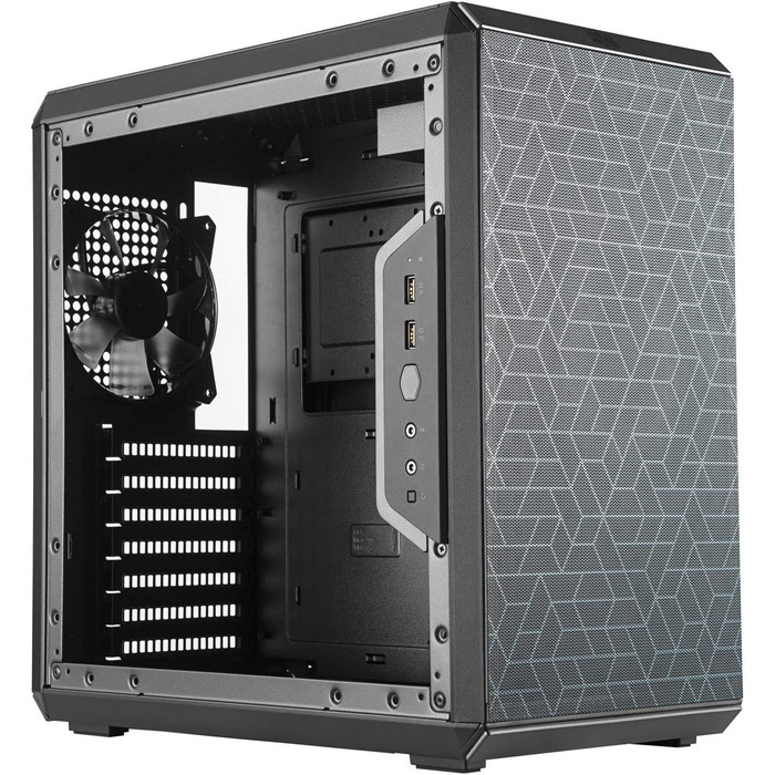 Корпус Cooler Master MasterBox Q300L V2: Mini-Tower mATX з USB 3.2 Gen 2x2 (20 Gb/s)