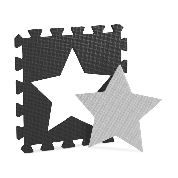 Relaxdays Puzzle Mat Stars