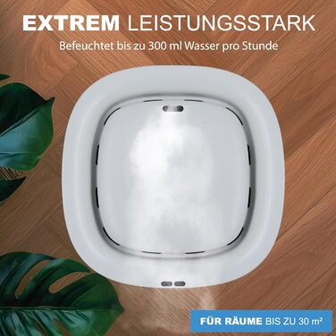 Зволожувач повітря 6 літрів – Top-Fill – з аромадіфузором – для вітальні, офісу, дитячої кімнати, спальні