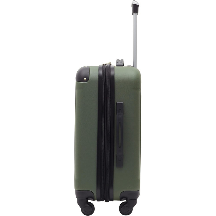 Чемодан валіза Travelers Club Chicago Hardside розширюваний спінер 20' Carry-On, колір Thyme Green