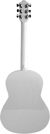 Акустична гітара Martin Smith з комплектом: струни, медіатори та ремінь - синього кольору (білий, Single)