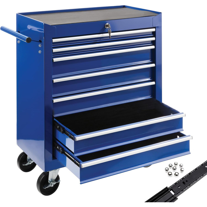 Arebos 7-Drawer Tool Wagon