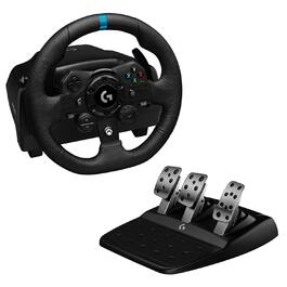 Рульове колесо Logitech G923 TRUEFORCE з педалями для Xbox Series X|S, Xbox One/PC, з технологією TRUEFORCE, 1000 Гц, чорне