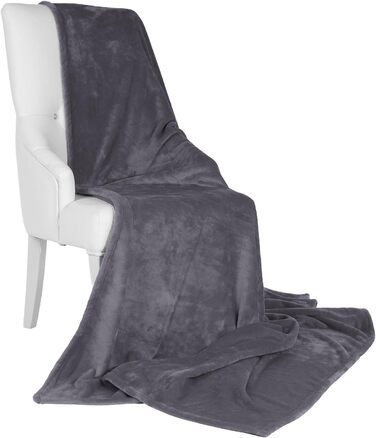 Beautissu Плед Aurelia, 150x200 см, м'який флісовий плед для дивана та ліжка, зелений