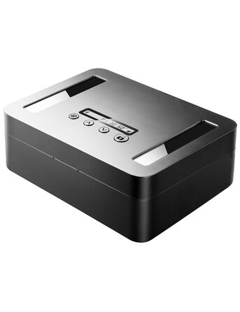 Сейф VAYDEER з таймером та металевим замком: цифровий детокс, захист від телефонів, USB-C, дитячий замок, чорний