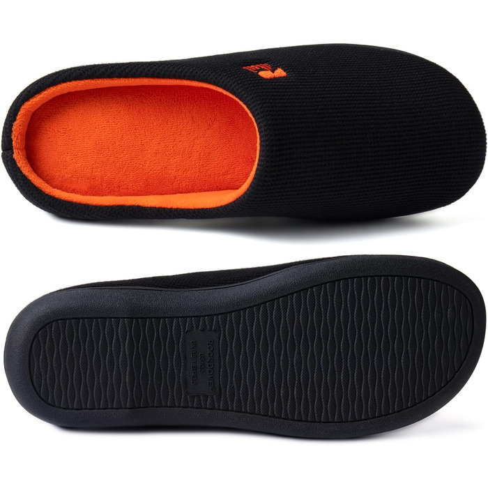 Чоловічі капці RockDove Original двоколірні з піною Memory Foam 46/47 EU Pirol