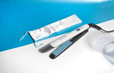 Випрямляч для волосся Remington Shine Therapy S8500 з керамічним покриттям, аргановою олією та вітаміном E, LCD-дисплей, 150-230°C