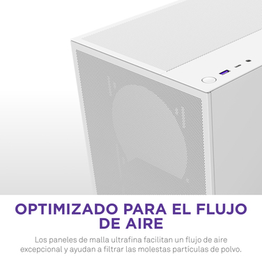 Корпус NZXT H5 Flow Midi Tower, білий
