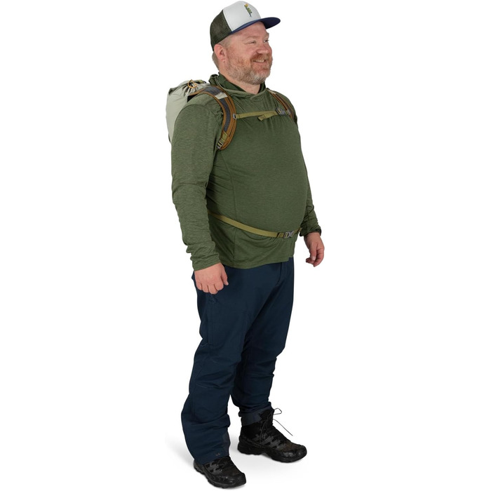 Рюкзак Osprey Daylite Cinch для унісекс, 13 л, сірий/коричневий