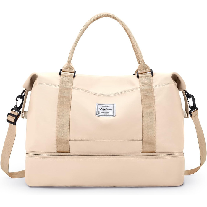 Спортивна сумка для подорожей та фітнесу, водонепроникна, з відділенням для взуття, 47x37x22 см (38л)