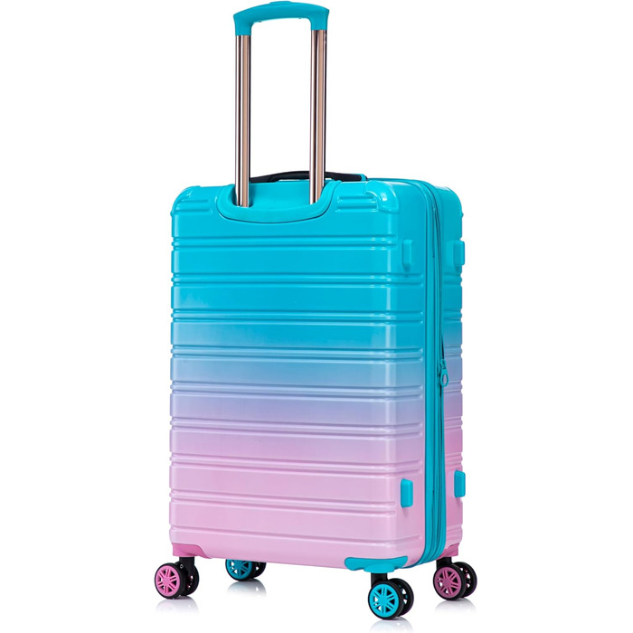 Набір валіз з полікарбонату (3 шт): кабінський, середній, великий | Чорний | Набір валіз | Подорожі