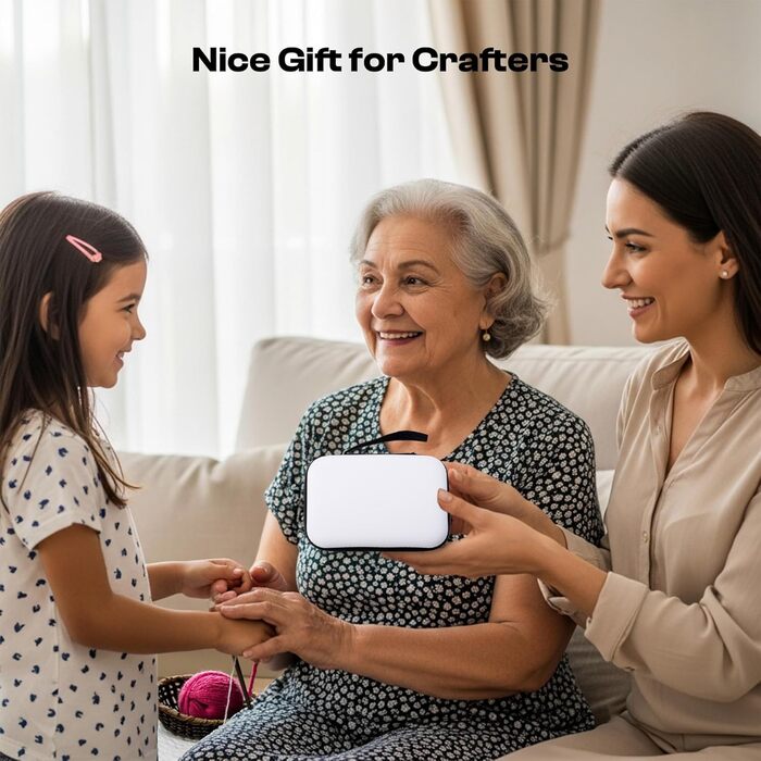 Caydo Лампа для читання з кишенею - 4 режими світла, 5 рівнів яскравості, регульований кут, гнучкий тримач, ідеально для читання в ліжку, рукоділля (біла)