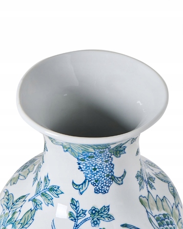 Ваза Beliani, порцеляна, 16 x 36 см